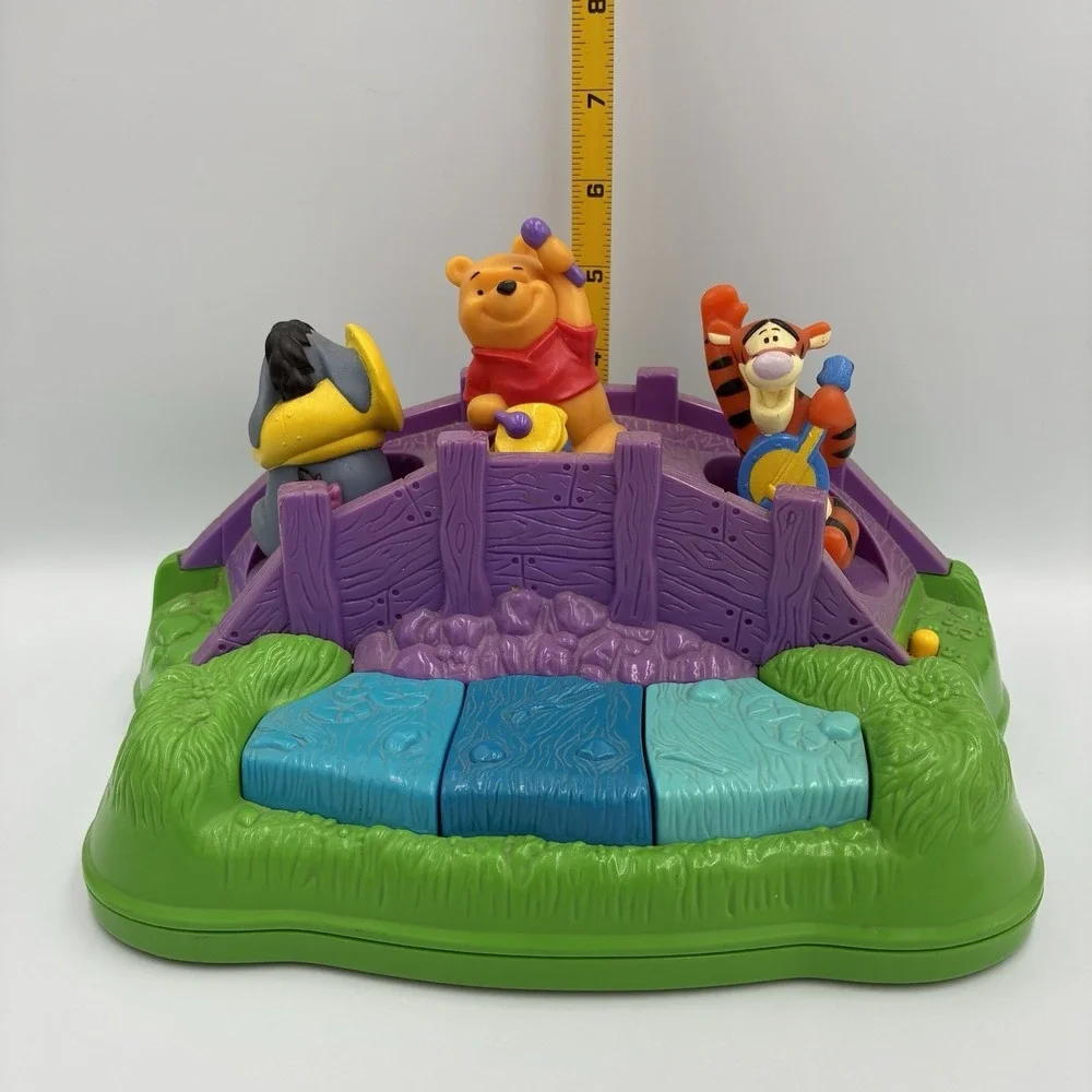 Disney Winnie‎ The Pooh Musical Band Keyboard Musical Piano Toy Eeyore Works